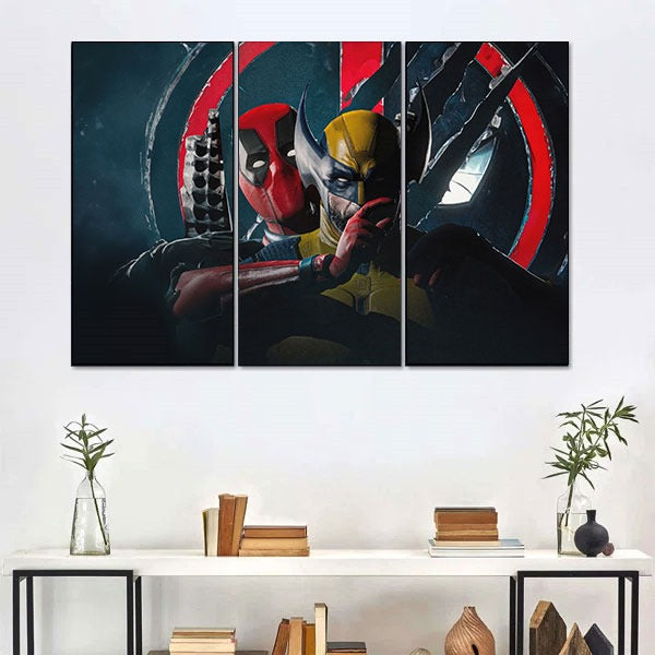 Deadpool  (3 Panel) Art wall