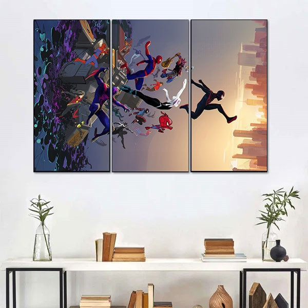 Spider Man  (3 Panel) Wall Art