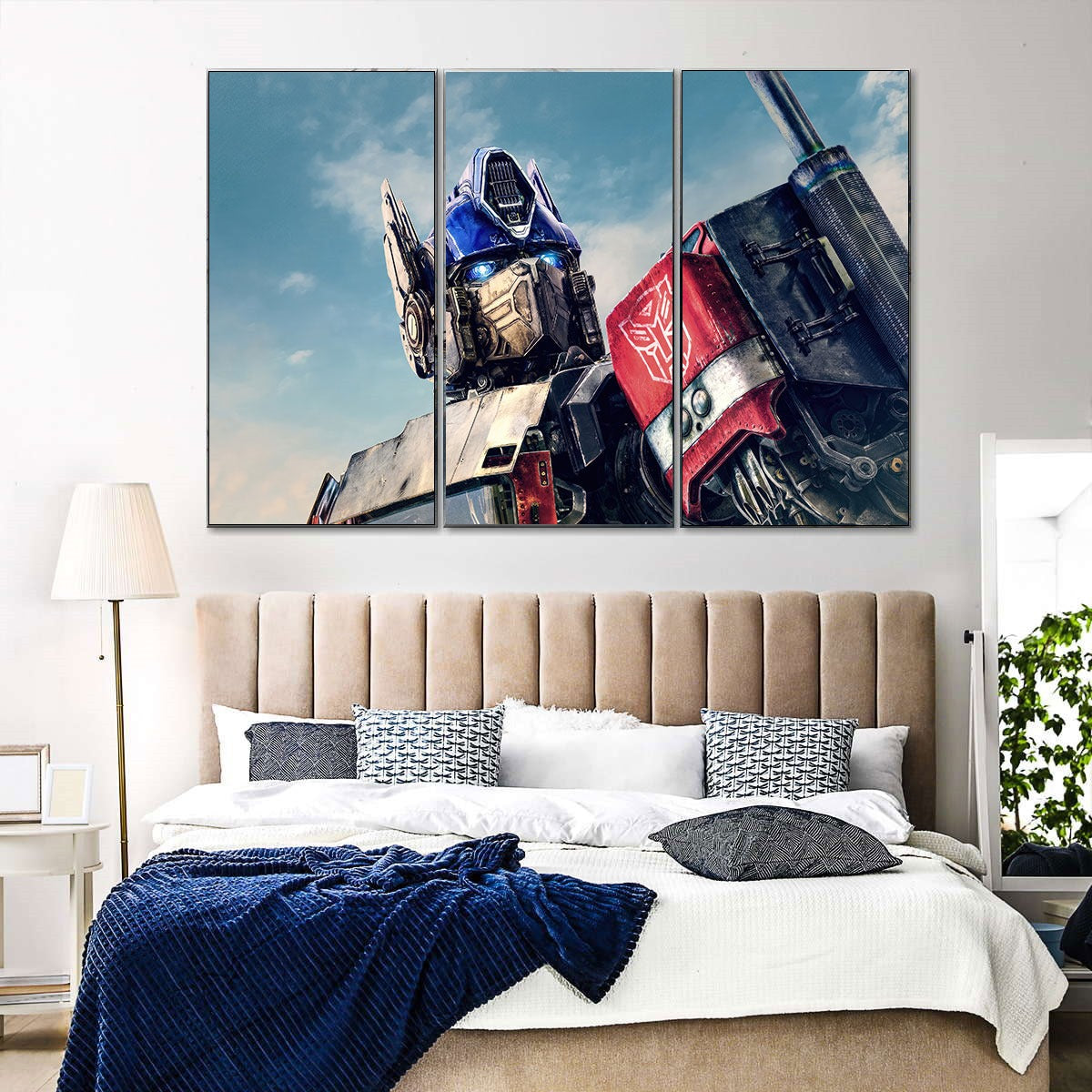 Transformer Optimus Prime  (3 Panel) Wall Art
