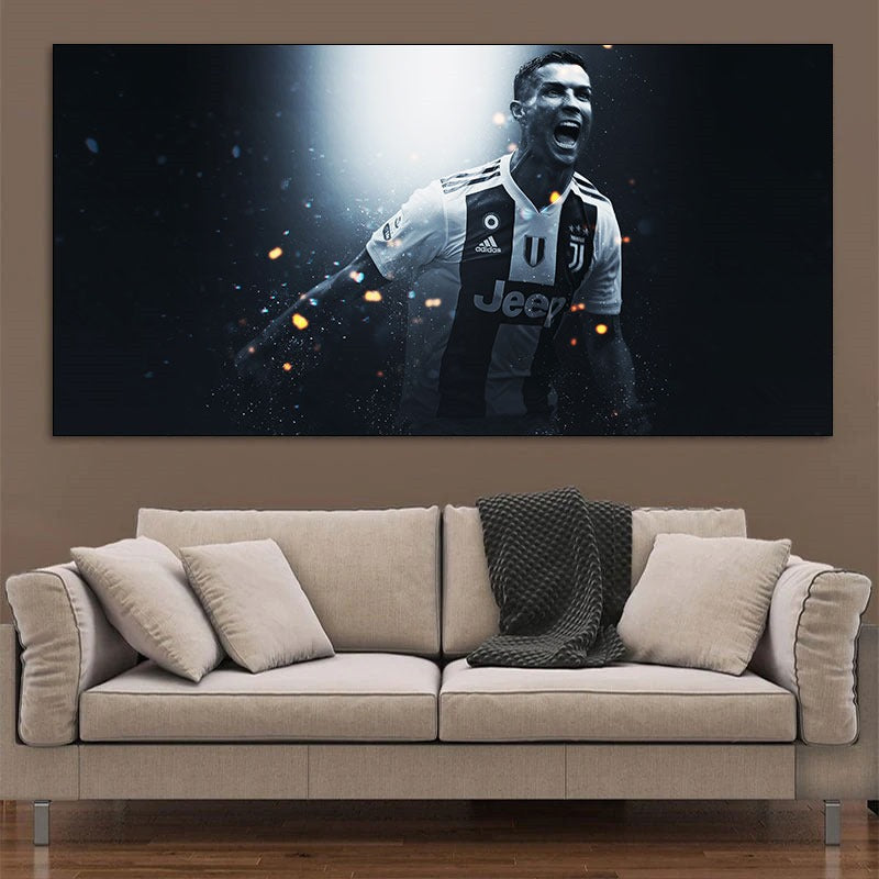 Cristiano Ronaldo (1-Panel) Wall Art