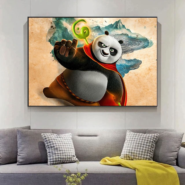 Kung Fu Panda (1-Panel) Wall Art