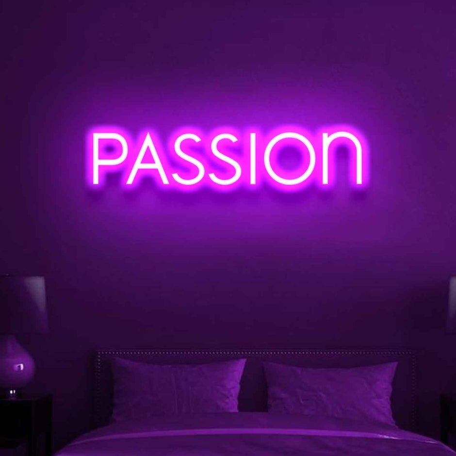 PASSION Neon signs
