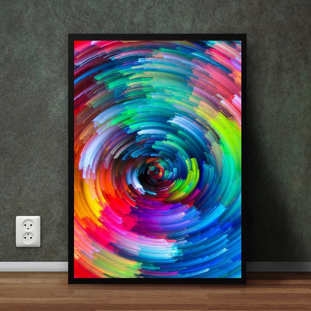 colorful painting (1 Panel) Wall Art