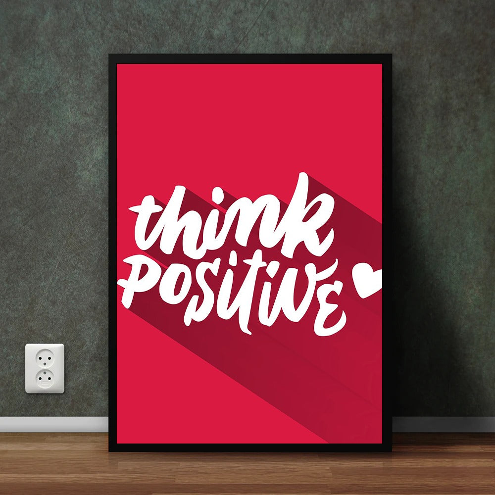 think Positive (1-Panel) Wall Art