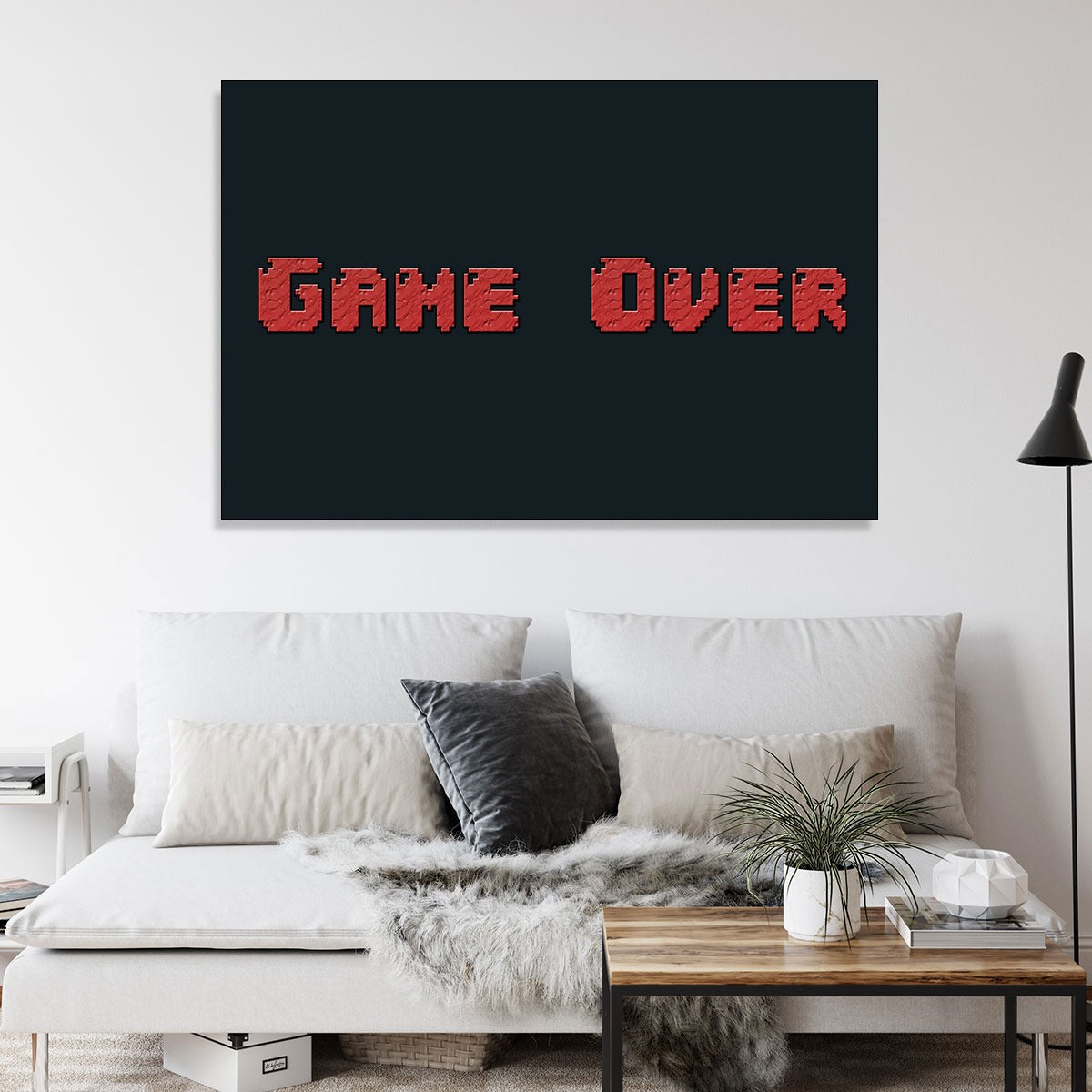 Game Over(1 Panel) Wall Art