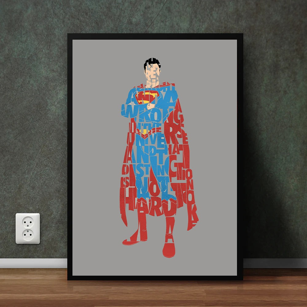 Superman(1-Panel) Wall Art