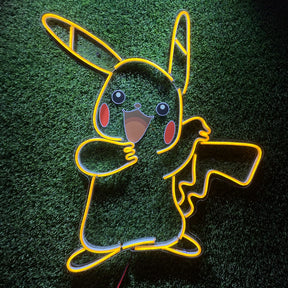 Pikachu Neon Sign – Pokemon Fan Decor